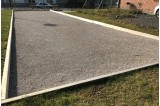 Sable pétanque jaune