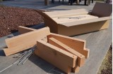 Module carré potager en Douglas