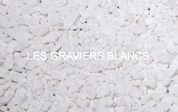 gravier blanc